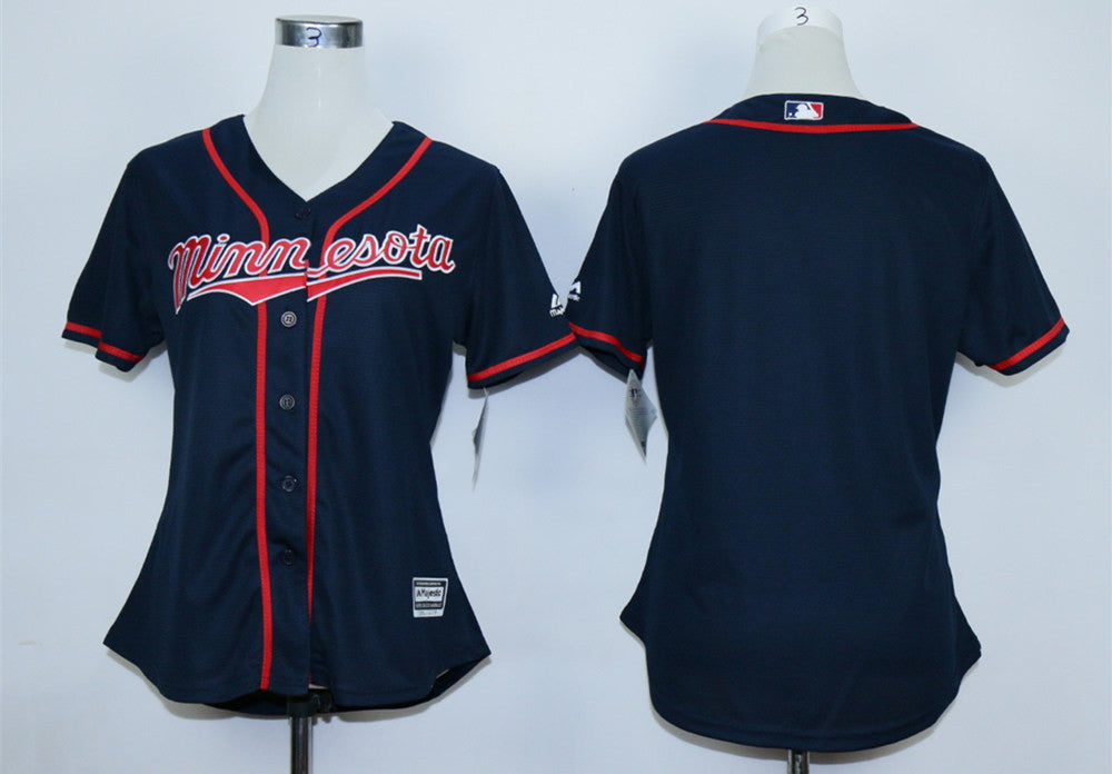 Custom Minnesota Twins blue jersey