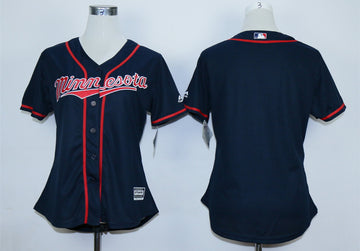 Custom Minnesota Twins blue jersey