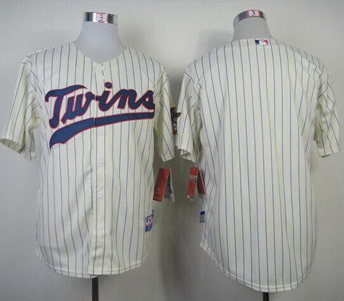 Custom Minnesota Twins cream jersey