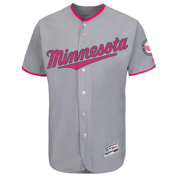 Custom Minnesota Twins grey jersey