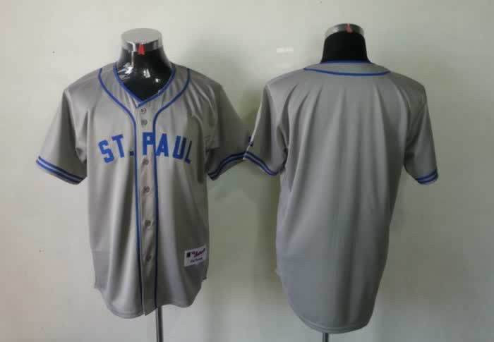 Custom Minnesota Twins grey jersey