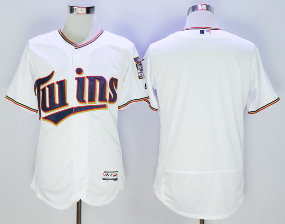 Custom Minnesota Twins white jersey