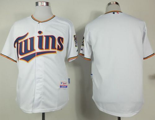Custom Minnesota Twins white Home jersey