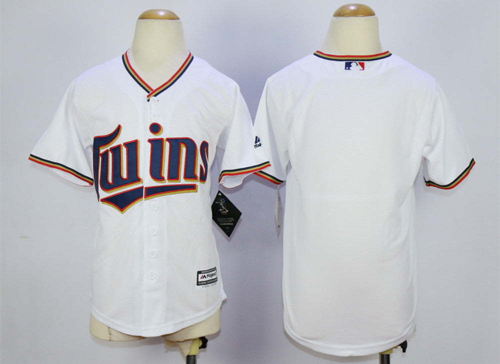 Custom Minnesota Twins white jersey