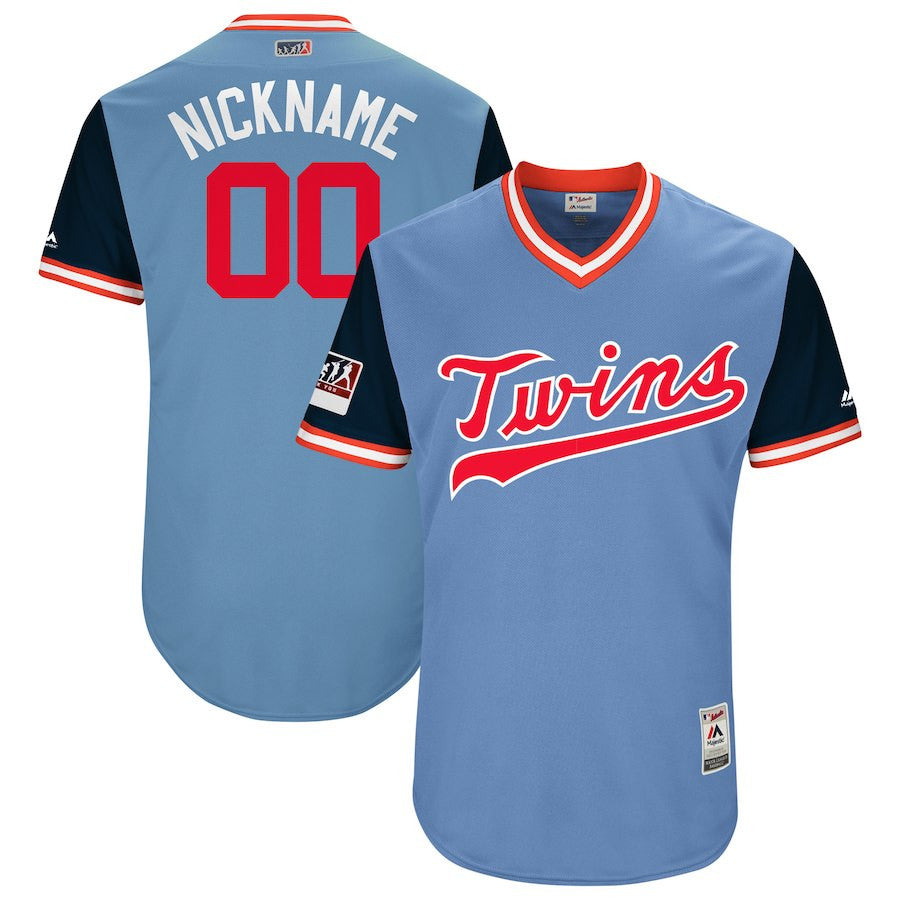 Minnesota Twins blue Authentic jersey