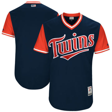 Majestic Minnesota Twins navy jersey