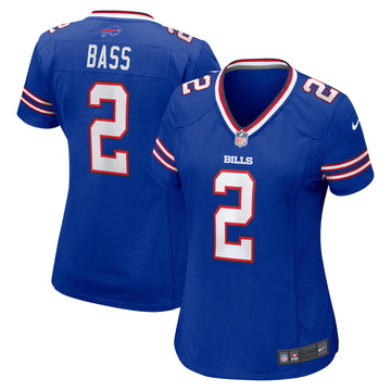 Tyler Bass Buffalo Bills royal jersey