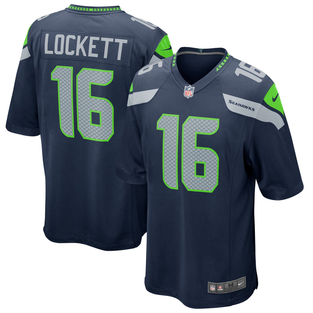 Tyler Lockett College Seattle Seahawks navy jersey