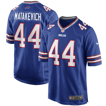 Tyler Matakevich Buffalo Bills royal Game jersey