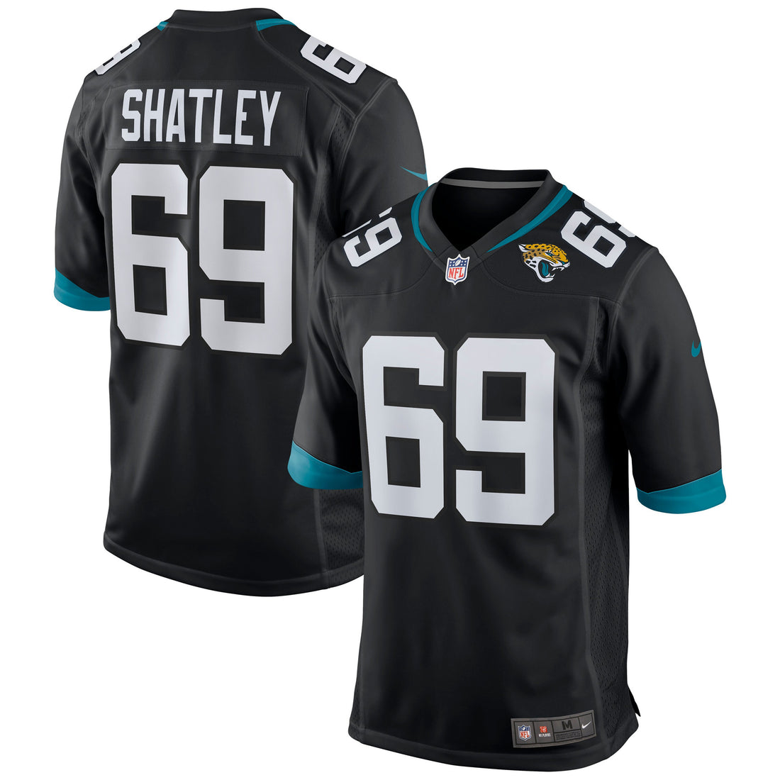Tyler Shatley Jacksonville Jaguars black jersey