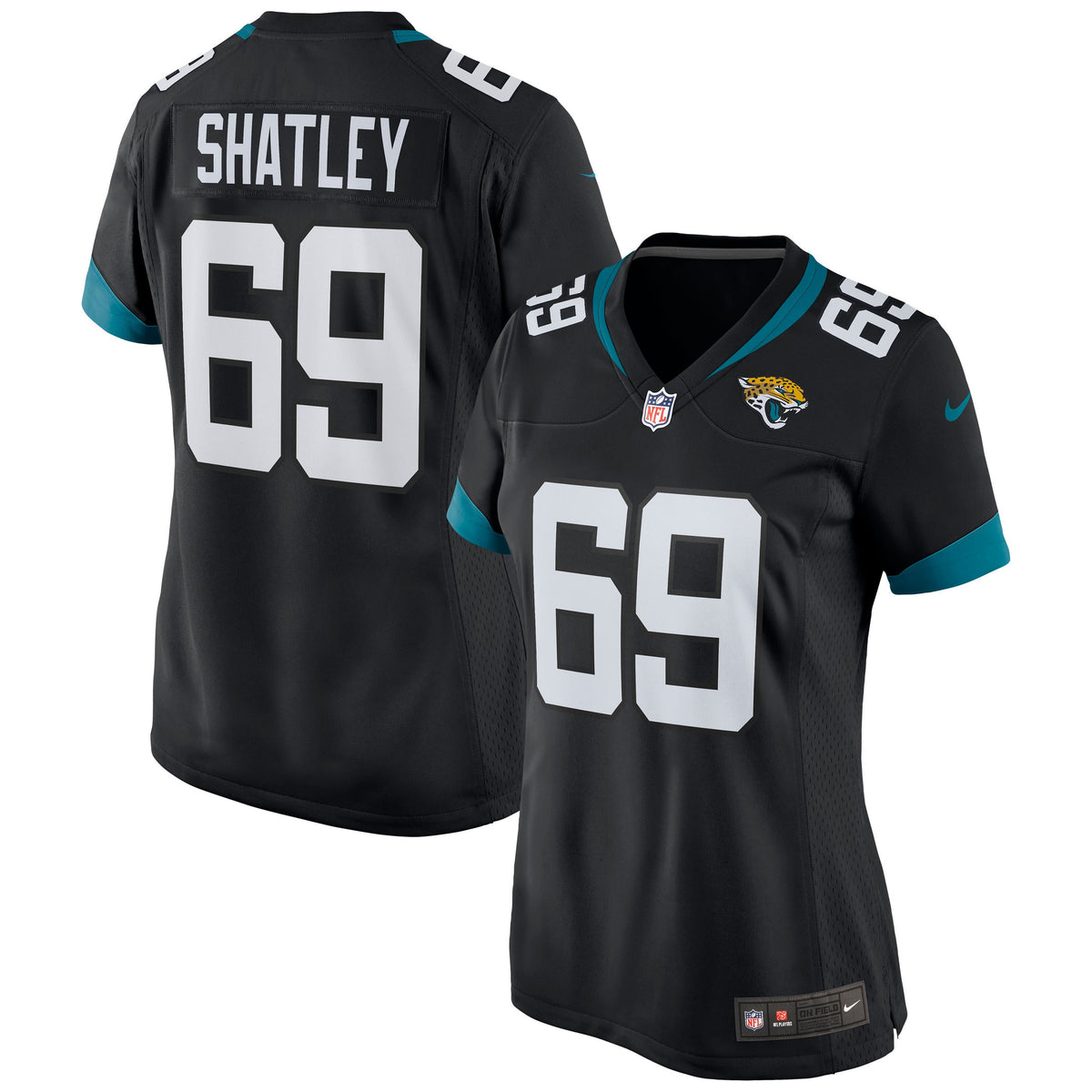 Tyler Shatley Jacksonville Jaguars black jersey