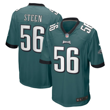 Tyler Steen Philadelphia Eagles green jersey