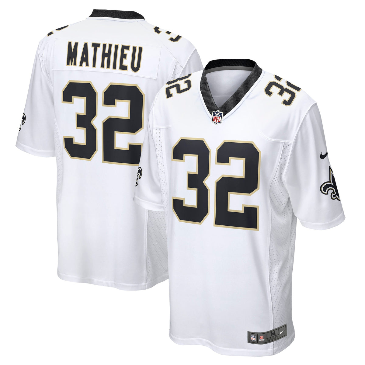 Tyrann Mathieu New Orleans Saints white jersey