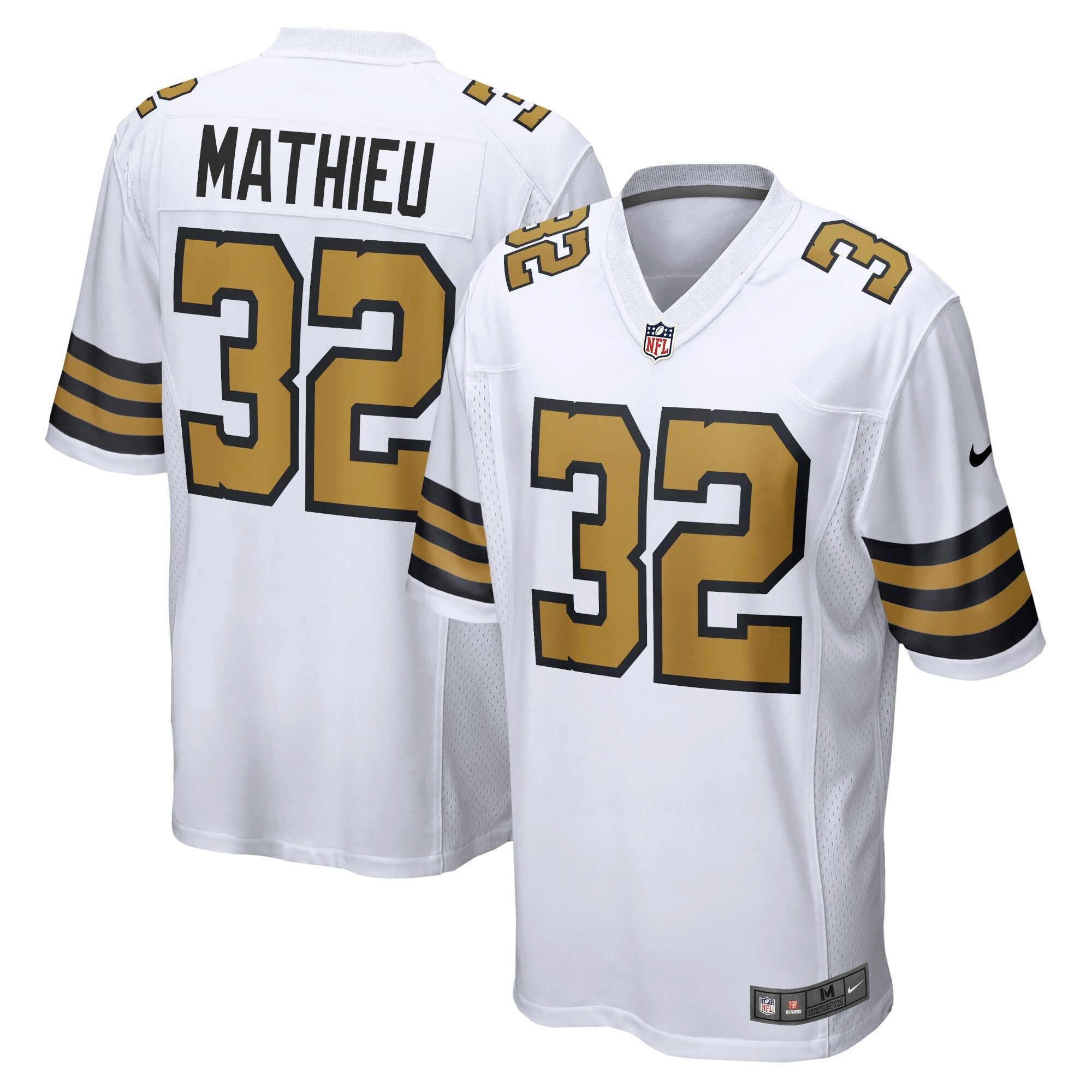 Tyrann Mathieu New Orleans Saints white jersey