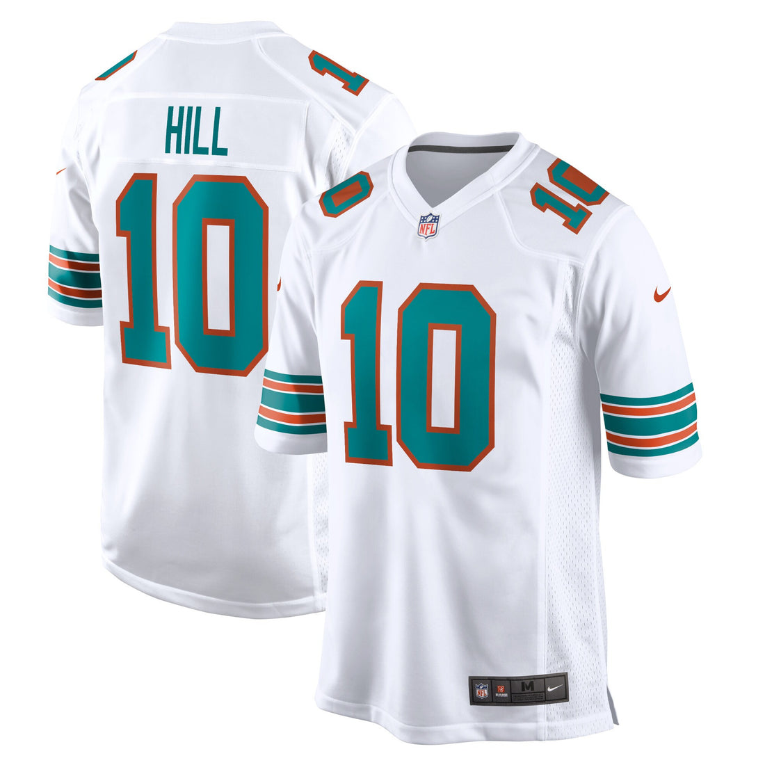 Tyreek Hill Miami Dolphins white Alternate jersey