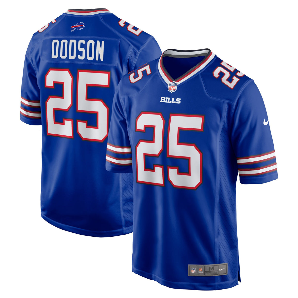 Tyrel Dodson Buffalo Bills royal jersey