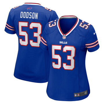Tyrel Dodson Buffalo Bills royal jersey