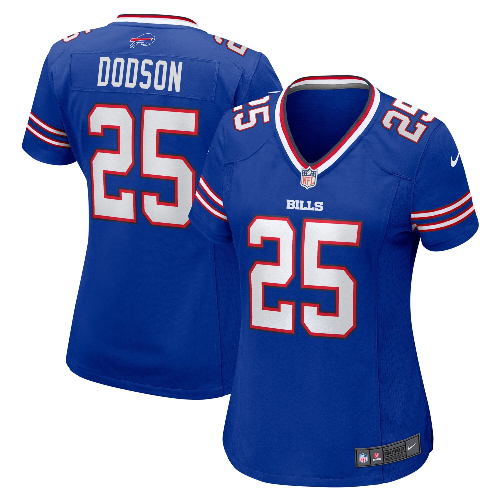 Tyrel Dodson Buffalo Bills royal jersey