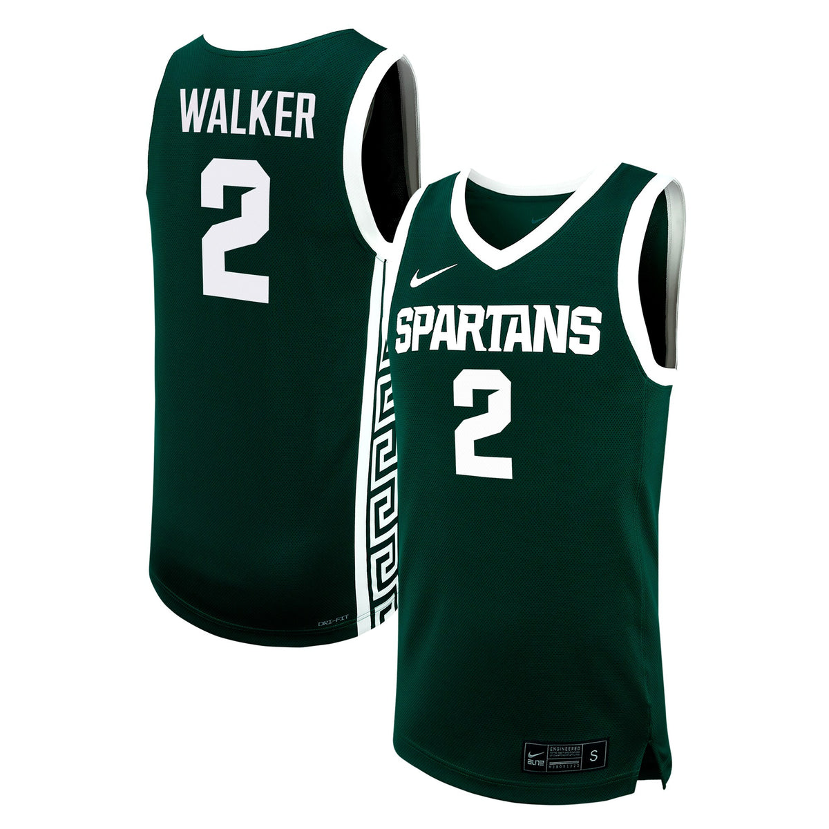 Tyson Walker Michigan State Spartans green jersey