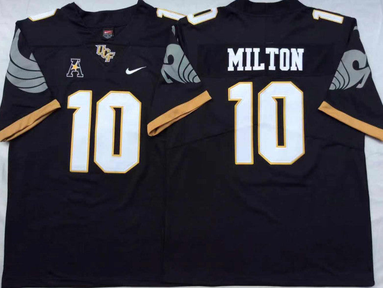 Mckenzie Milton UCF Knights black jersey