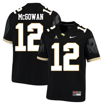 Taj McGowan UCF Knights black jersey