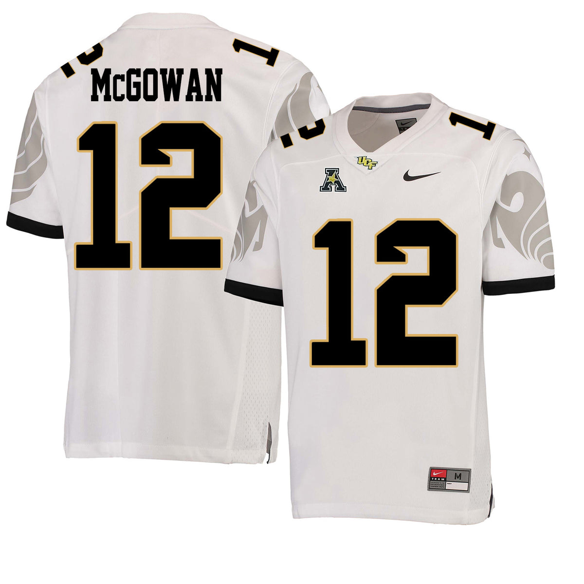 Taj McGowan UCF Knights white jersey