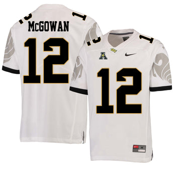 Taj McGowan UCF Knights white jersey