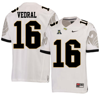 Noah Vedral UCF Knights white jersey