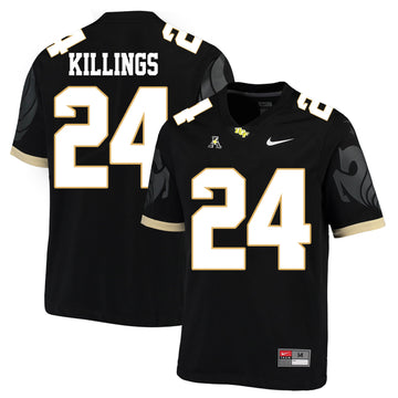 D.J. Killings UCF Knights black jersey