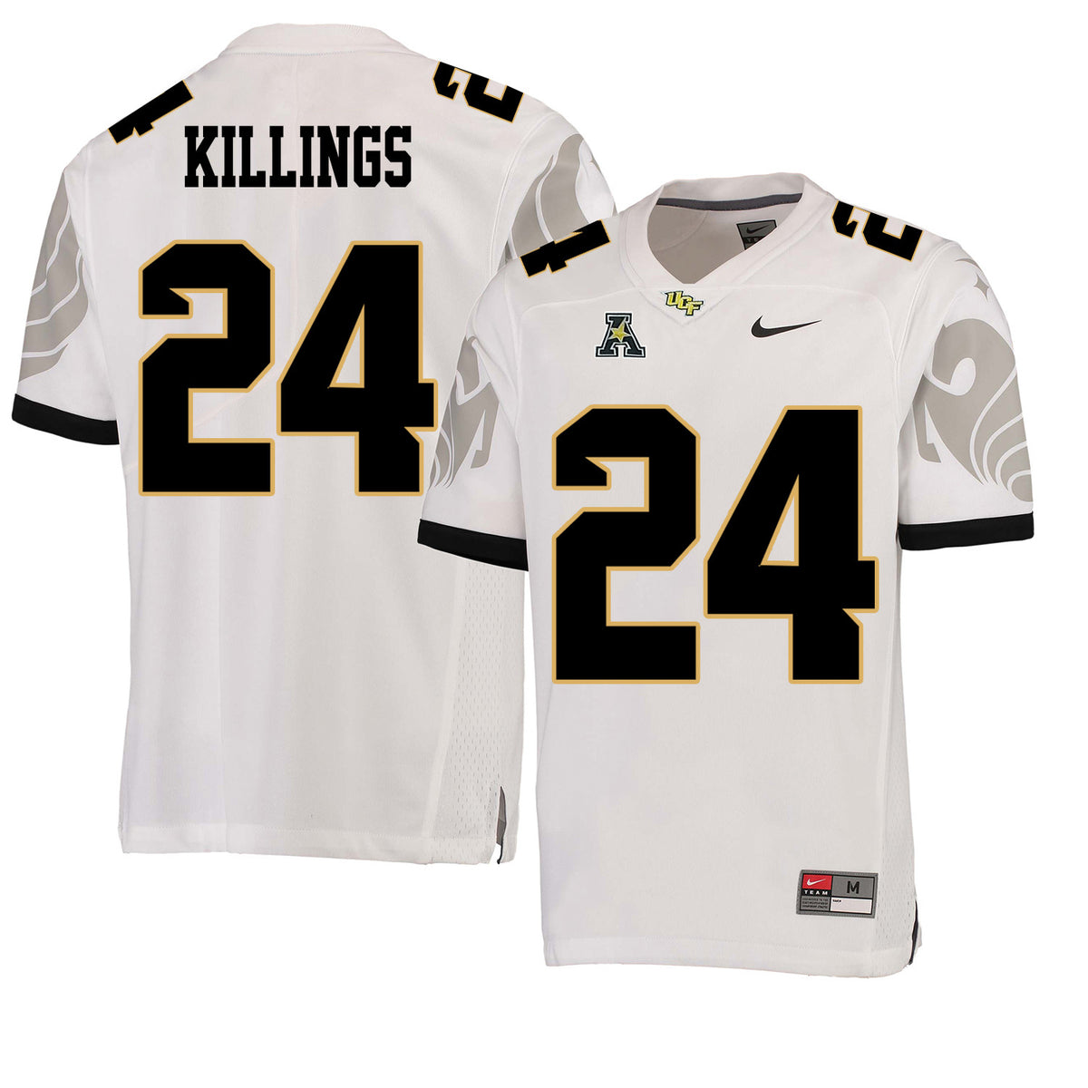 D.J. Killings UCF Knights white jersey
