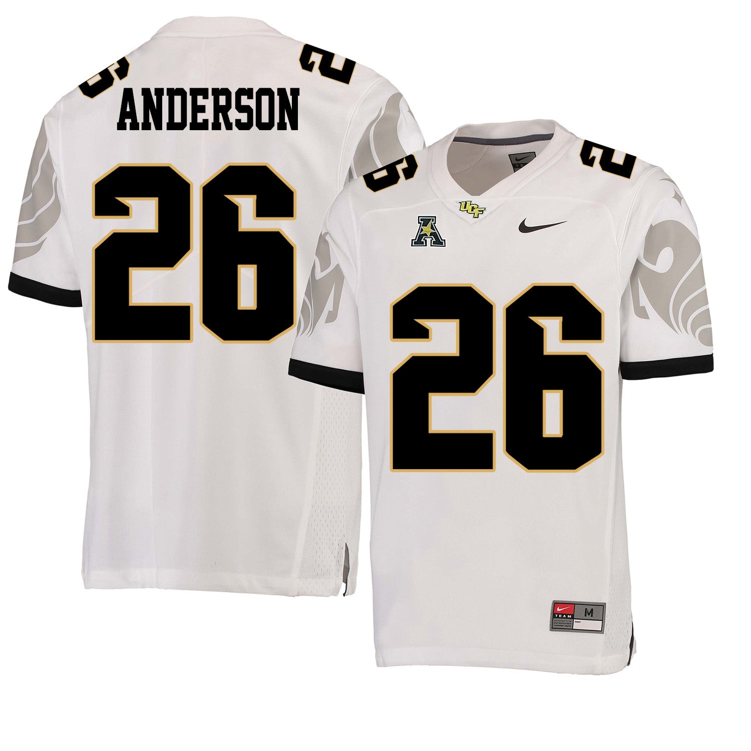 Otis Anderson UCF Knights white jersey
