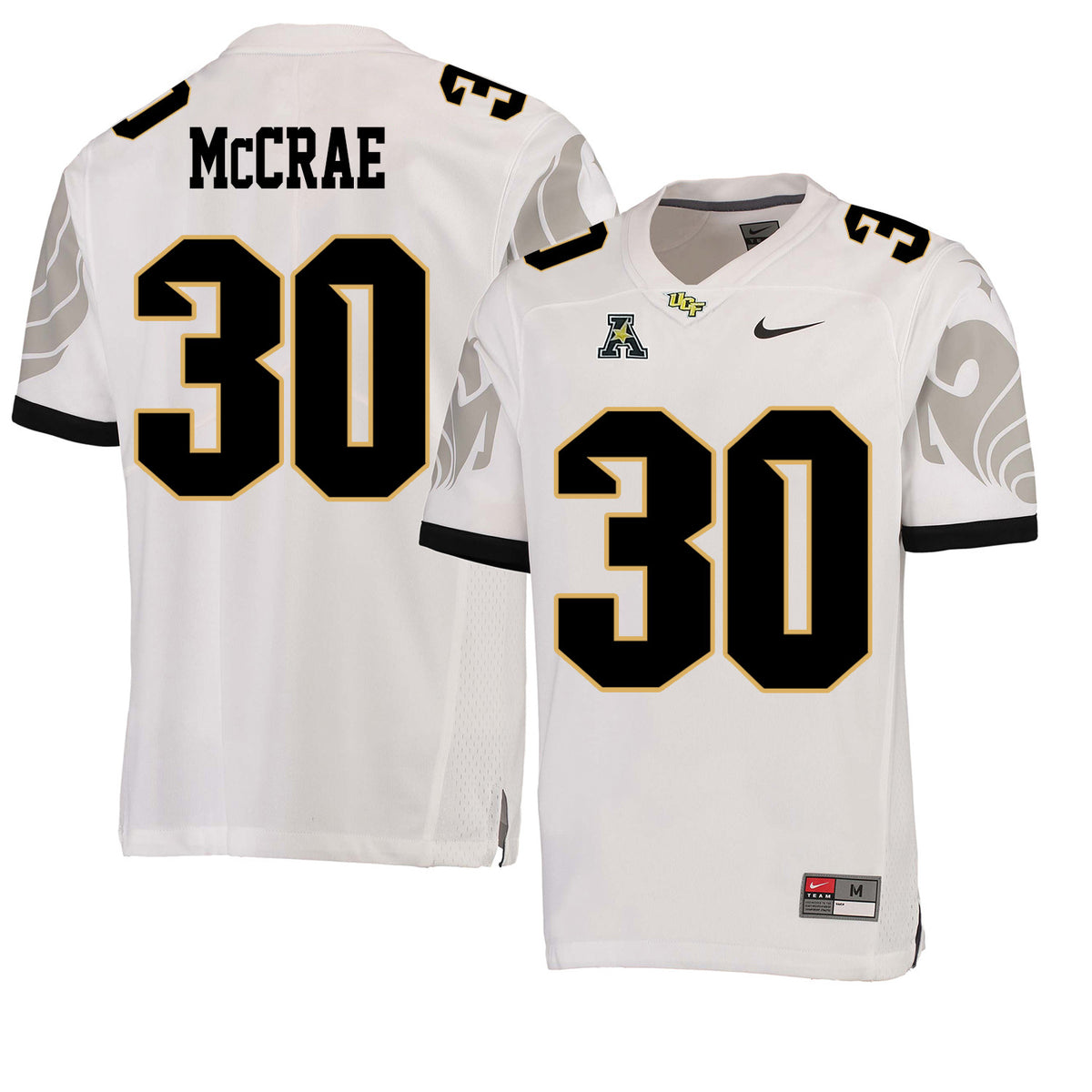 Greg McCrae UCF Knights white jersey
