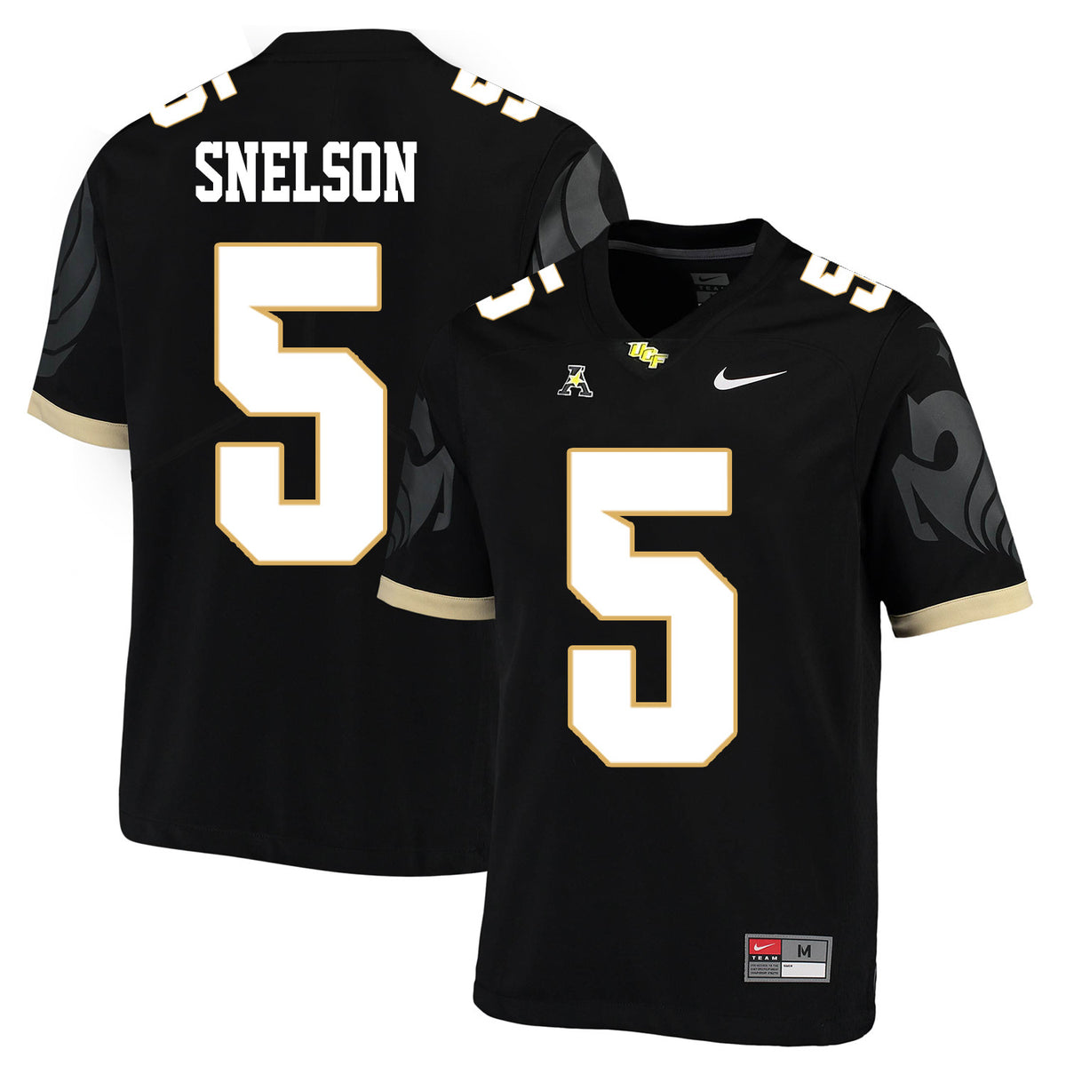 Dredrick Snelson UCF Knights black jersey
