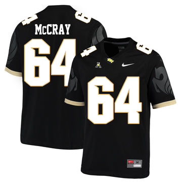Justin McCray UCF Knights black jersey