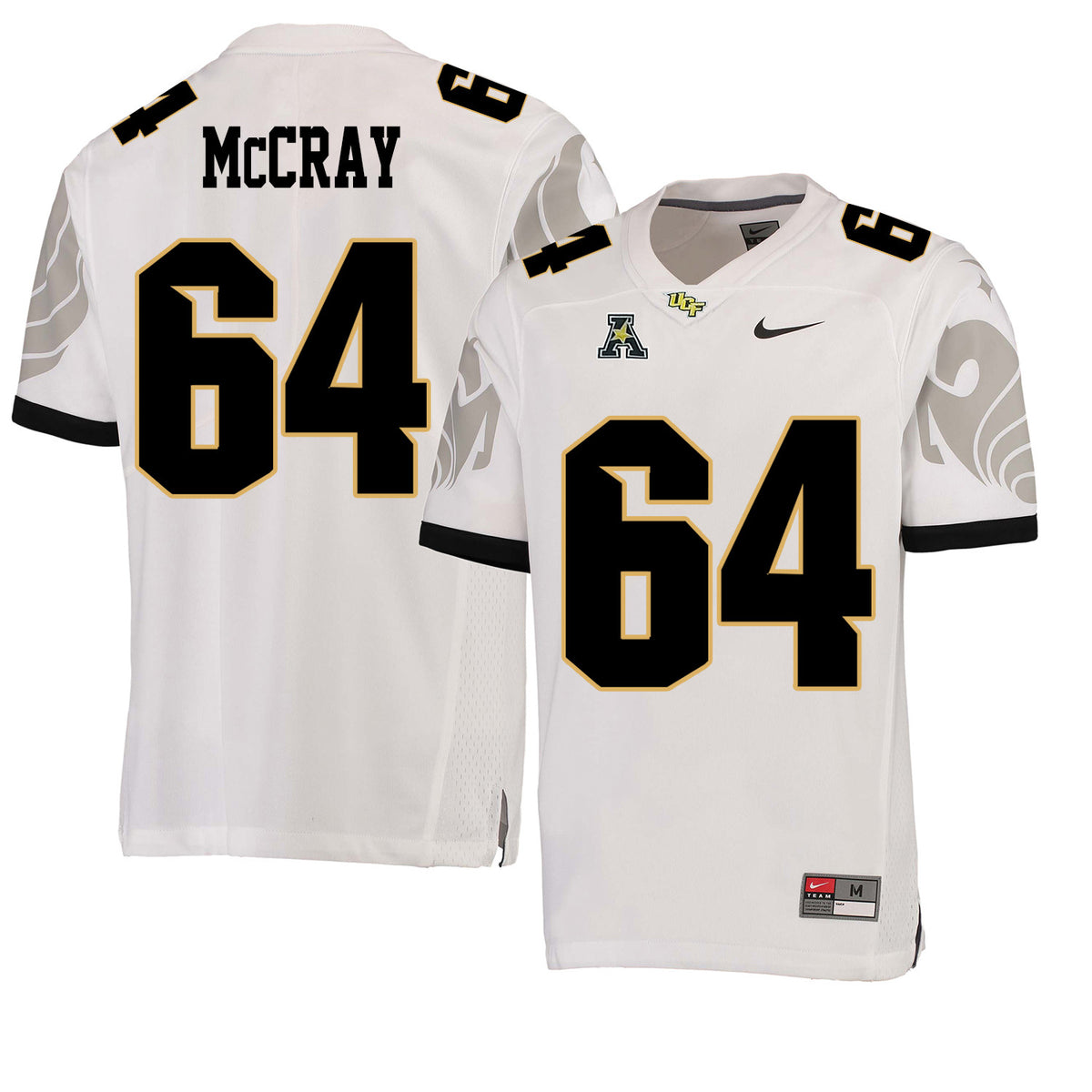 Justin McCray UCF Knights white jersey