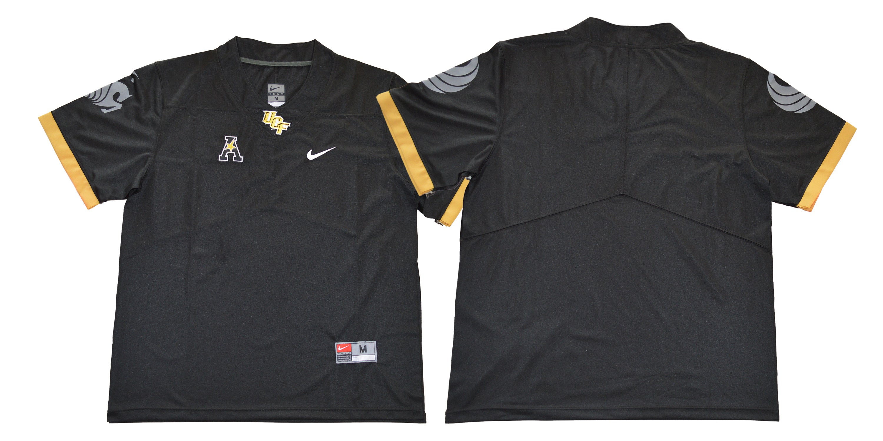 Custom UCF Knights black jersey