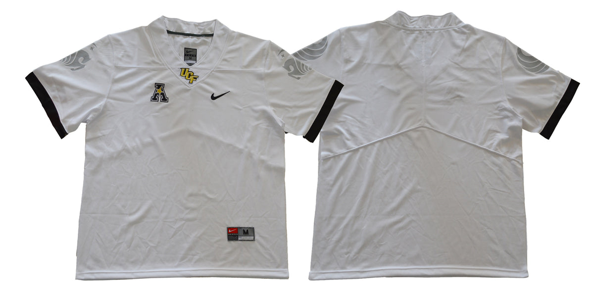 Custom UCF Knights white jersey