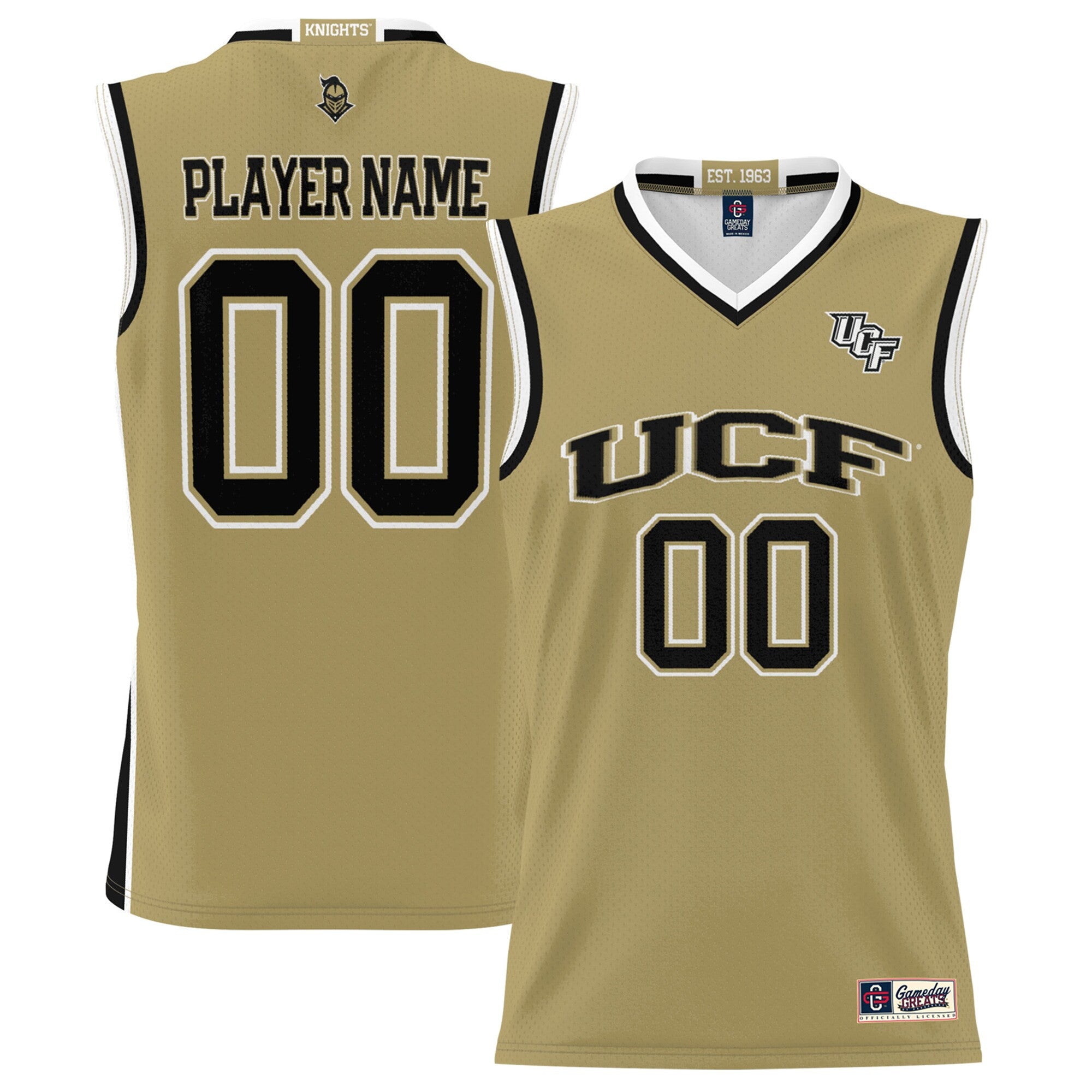 UCF Knights gold jersey