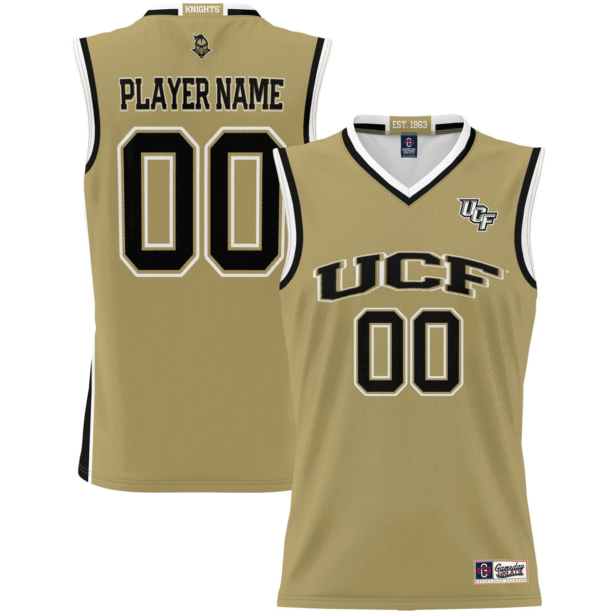 UCF Knights gold jersey