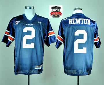 Under Armour Cameron Newton Auburn Tigers navy jersey