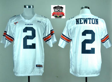 Under Armour Cameron Newton Auburn Tigers white jersey
