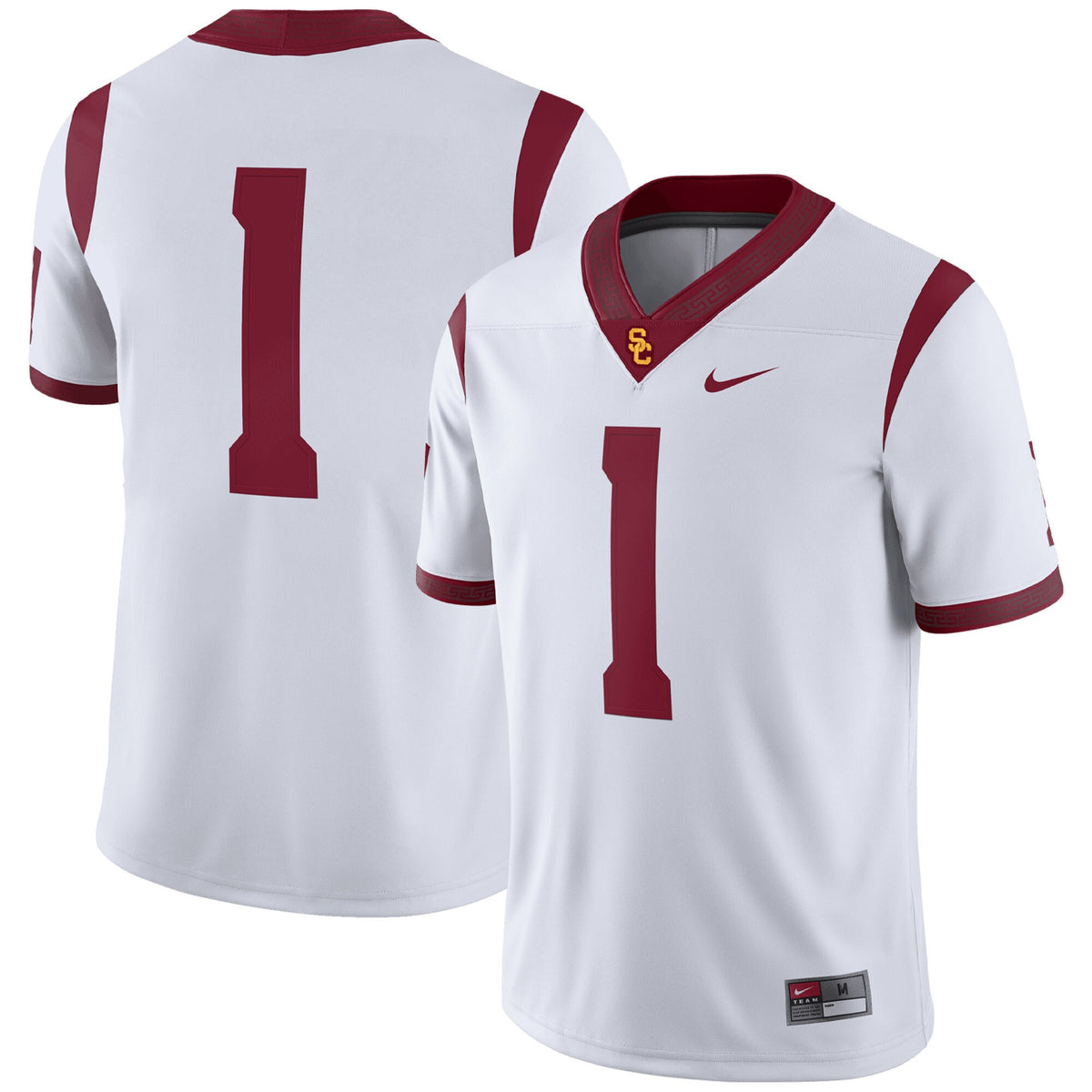 USC Trojans white Away jersey
