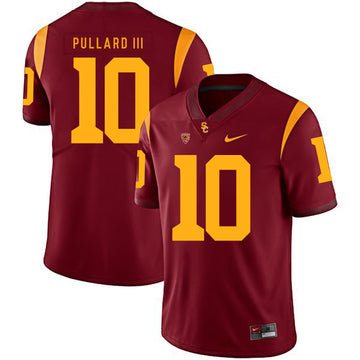 Hayes Pullard III USC Trojans red jersey
