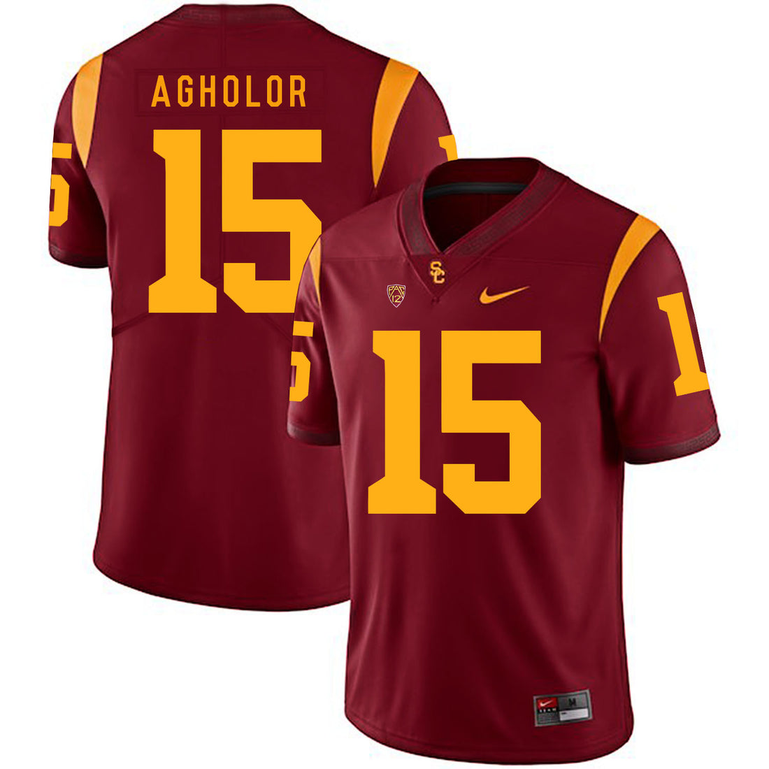 Nelson Agholor USC Trojans red jersey