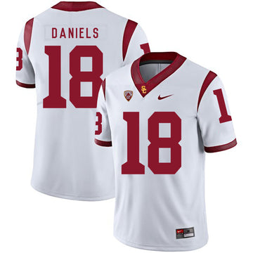 JT Daniels USC Trojans white jersey