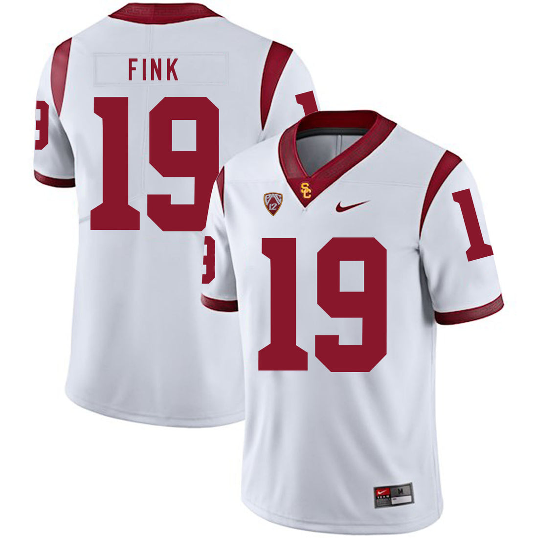 Matt Fink USC Trojans white jersey