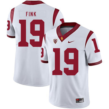 Matt Fink USC Trojans white jersey