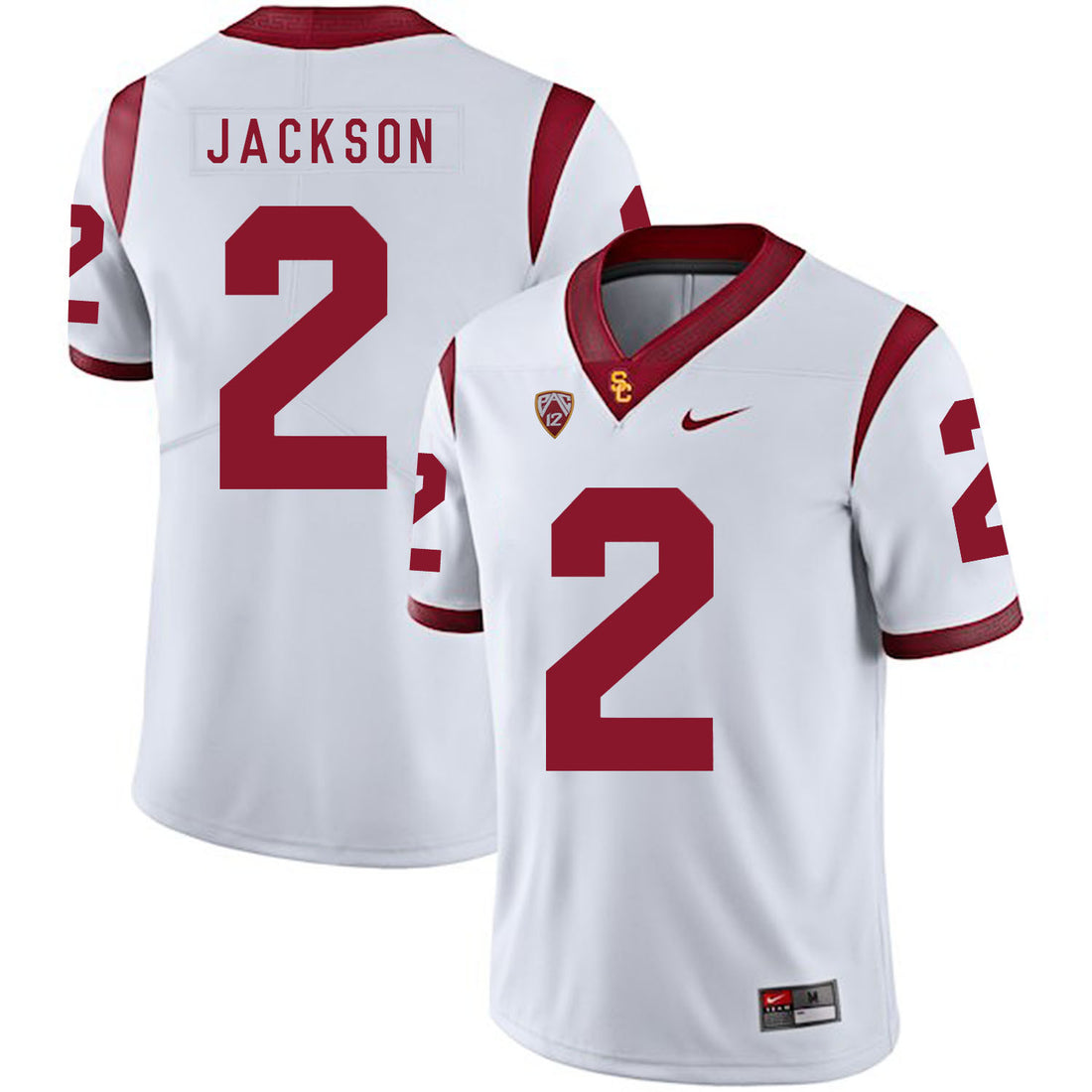 Adoree' Jackson USC Trojans white jersey
