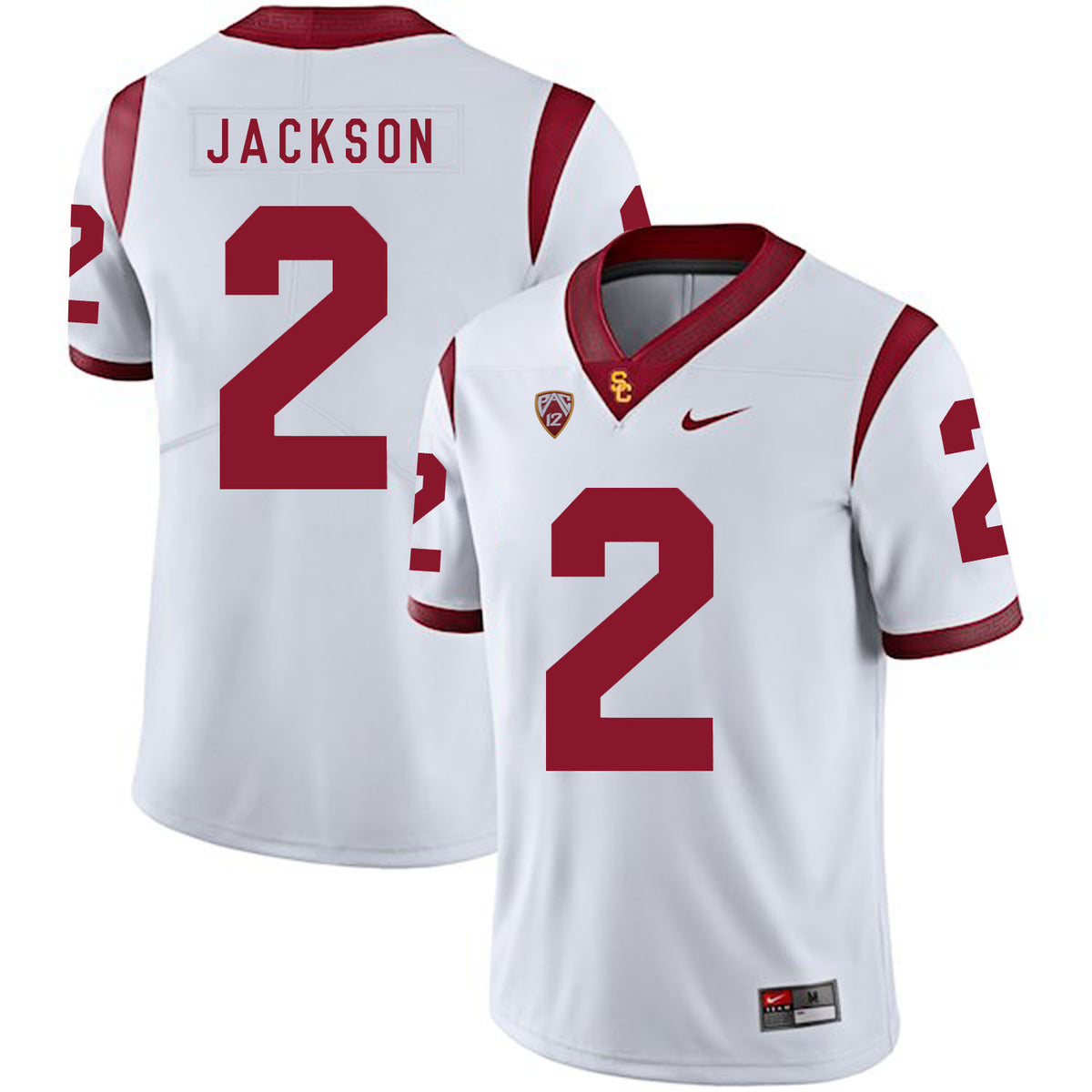 Adoree' Jackson USC Trojans white jersey