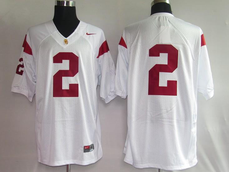 USC Trojans white jersey